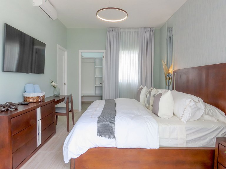 Hermoso apartamento 1 hab a pasos de la playa